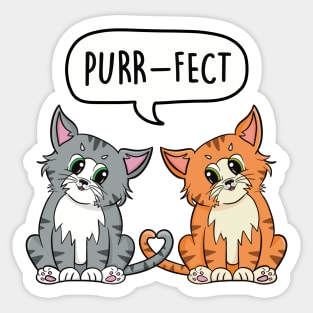Purrfect Sticker